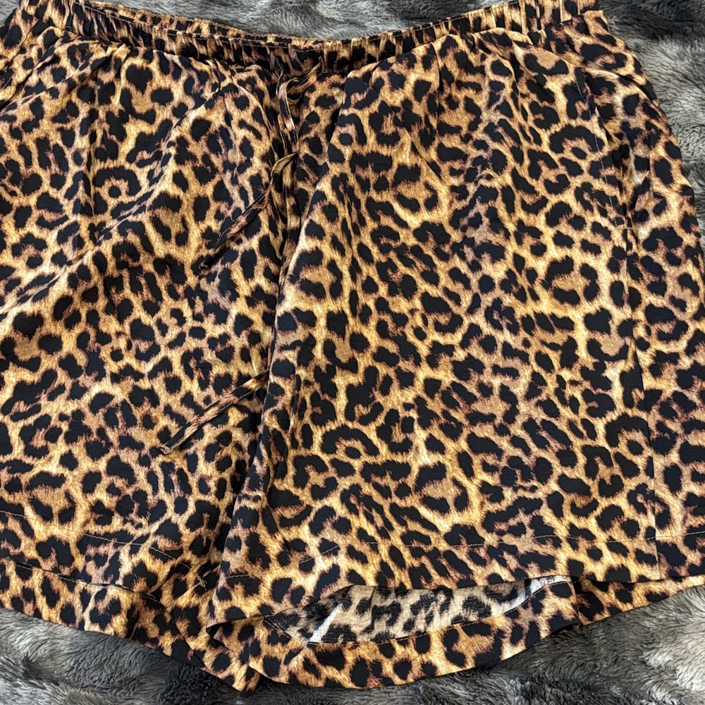 Torrid Leopard Print Shorts